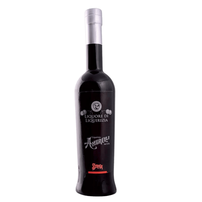 Amarelli lakrids likør - Liquore di Liquirizia Bottiglia