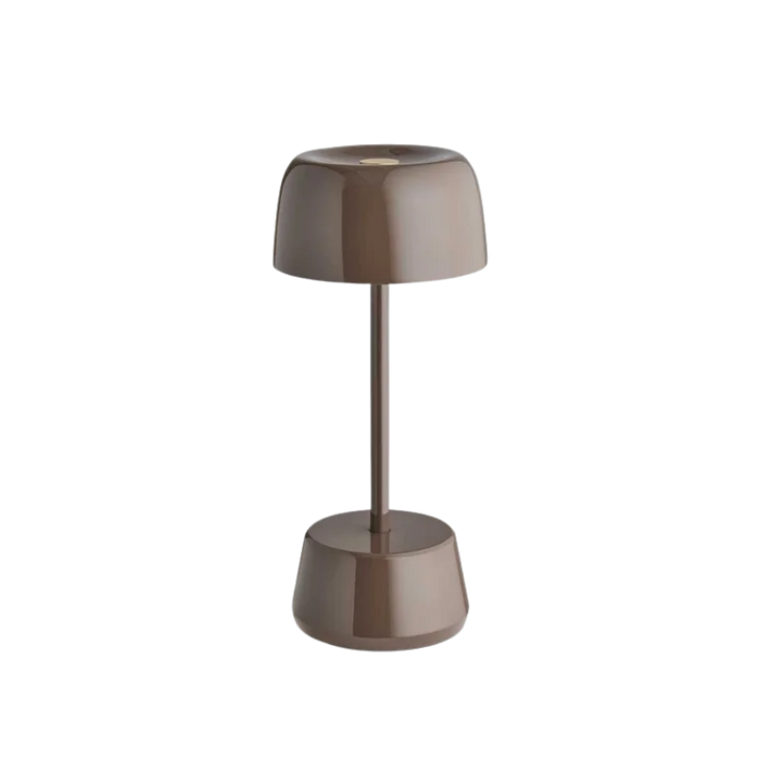 LOOM Design - Dexter bordlampe, røget brownie
