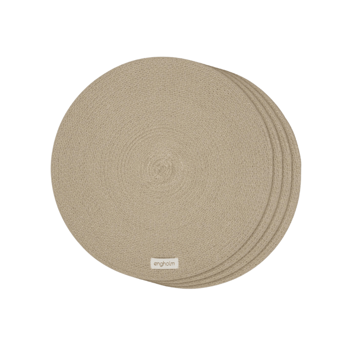 Engholm - 4x Thor dækkeservietter, beige
