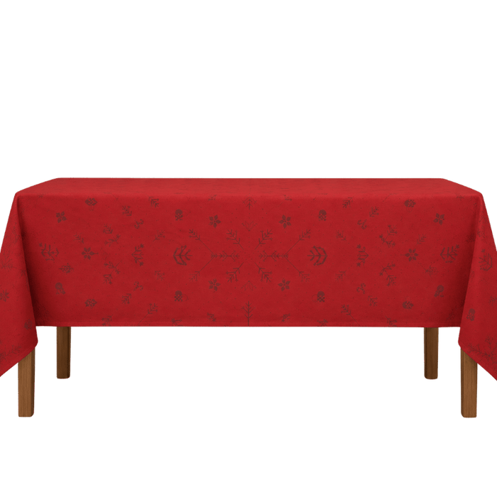 Engholm – NOEL juledug damask, rød, FLERE STØRRELSER
