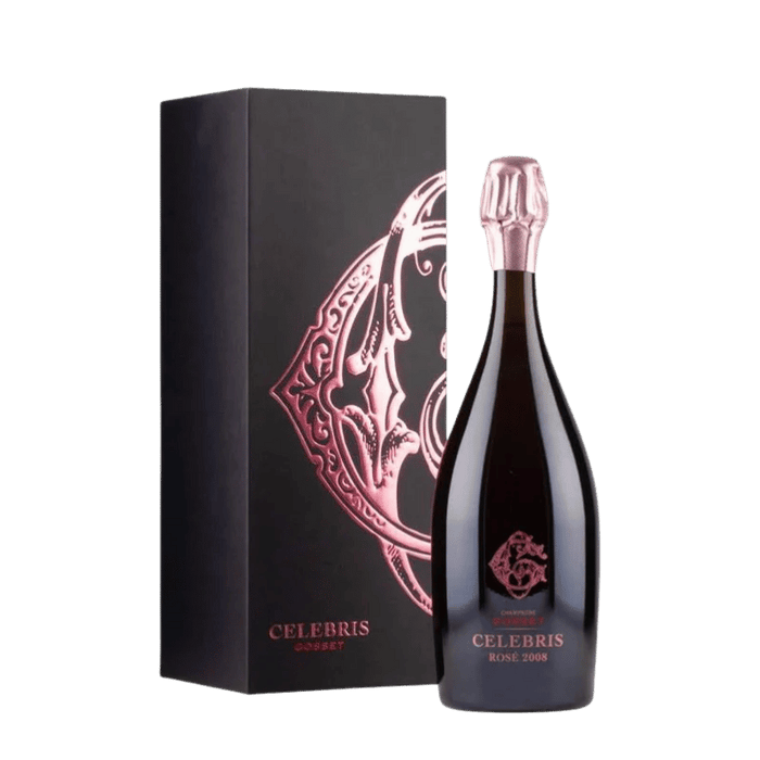 Gosset - Celebris Rosé Extra Brut, gaveæske