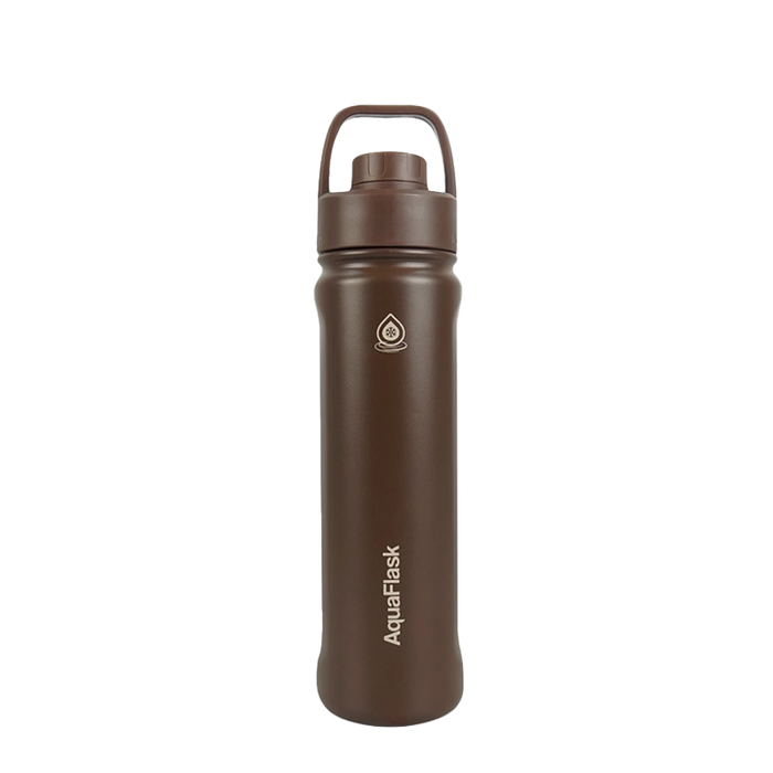 AquaFlask - Sports Bottle – Espresso – 650 ml