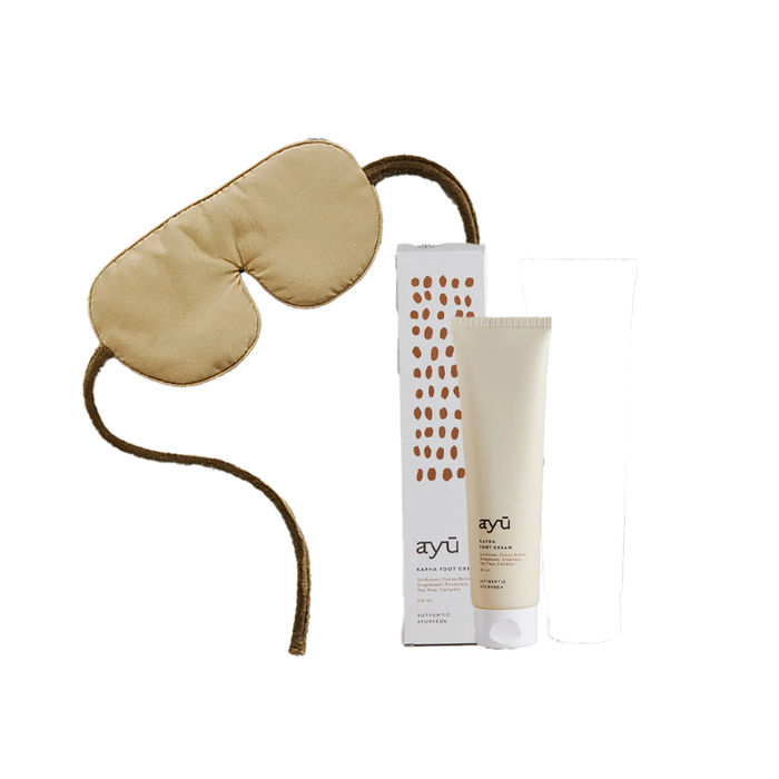 ayú - Aftenpakke, maske og fodcreme