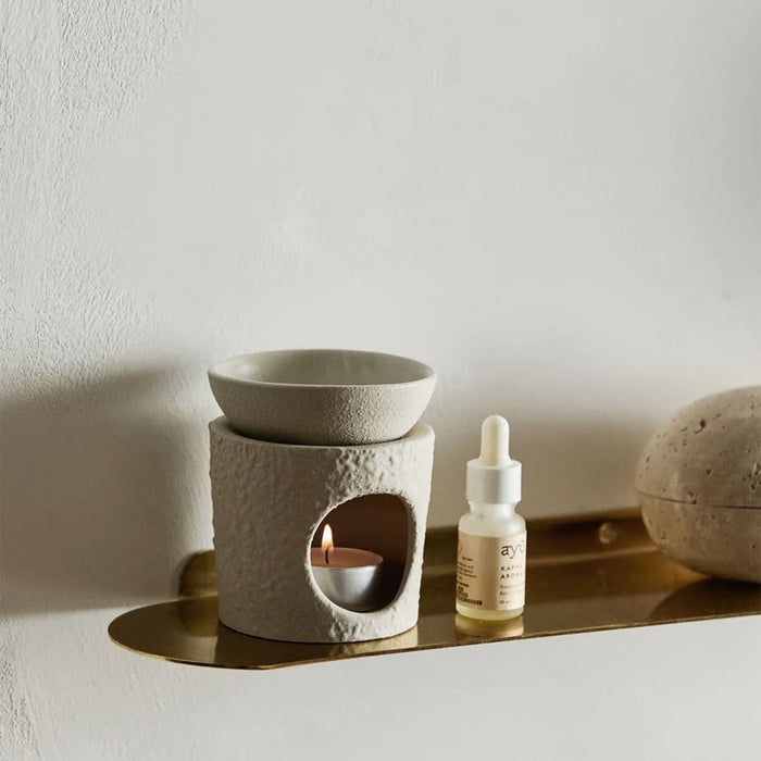 ayú - Aromapakke, keramiklampe og Vata olie