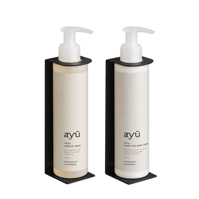 ayú - Gavesæt med vægholdere, sort