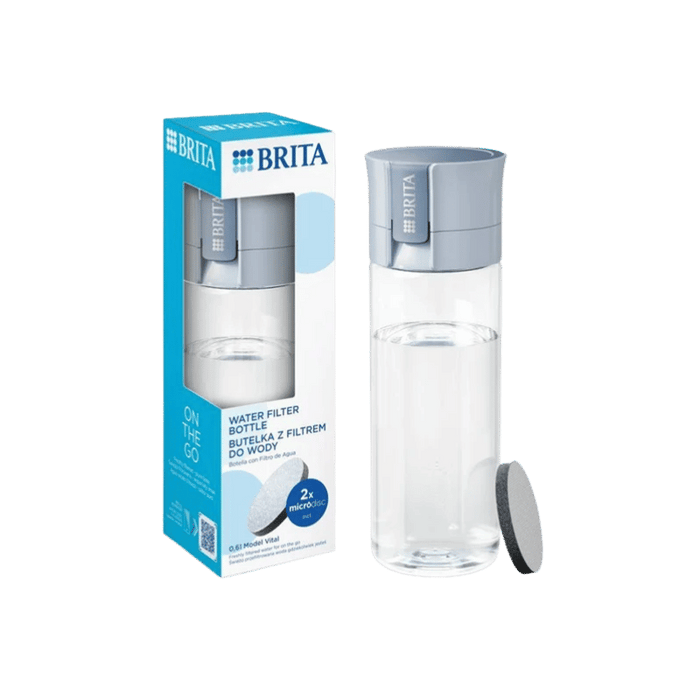 Brita - Vital vandflaske, blå