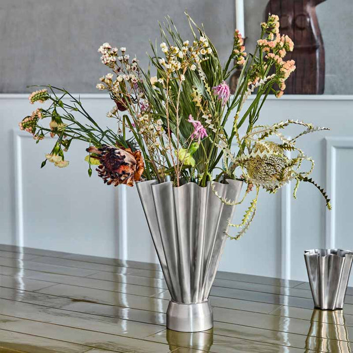 House Doctor - Vase, sølv