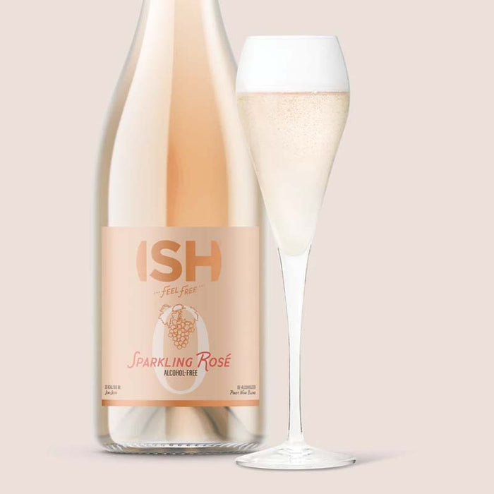 chateau de ish sparkling rosé alkoholfri rosévin