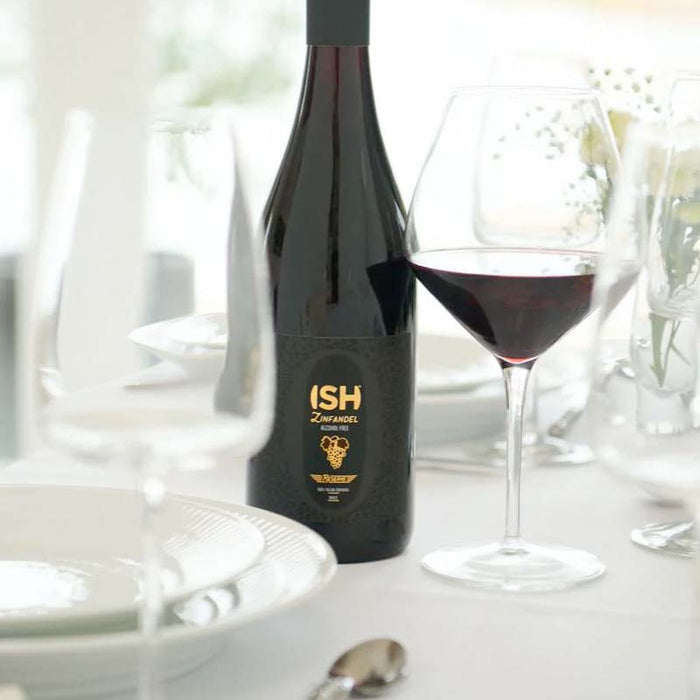 ISH Zinfandel Reserve, Alcohol-free Red WIne alkoholfri rødvin