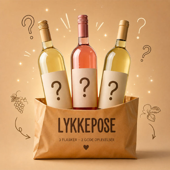 Lykkepose - Hvidvin & Rosé