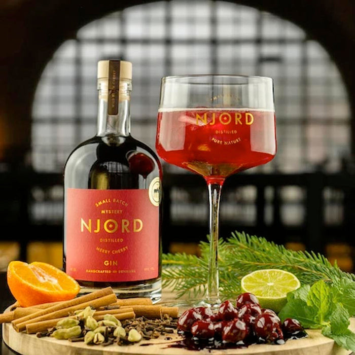 Njord Gin - Merry Cherry Gin Cocktail Kit