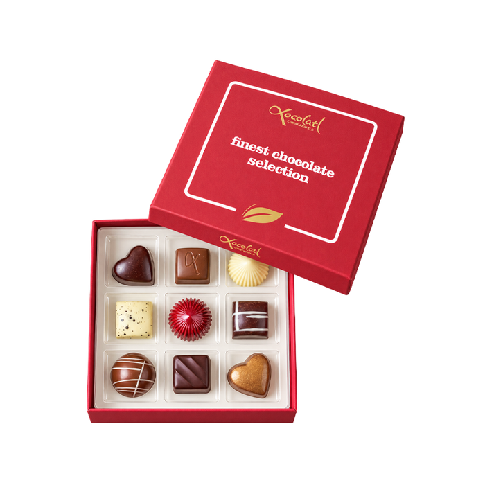 Xocolatl - Merry Cherry, 9 fyldte chokolader