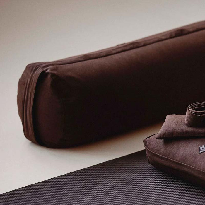 Simple Days - Yoga pude/bolster, brun