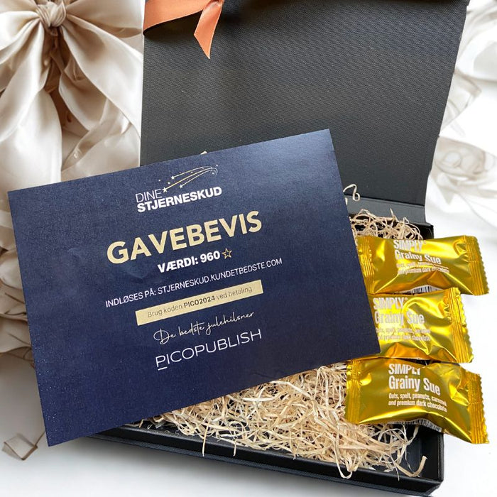 Gavebevis til medarbejdere