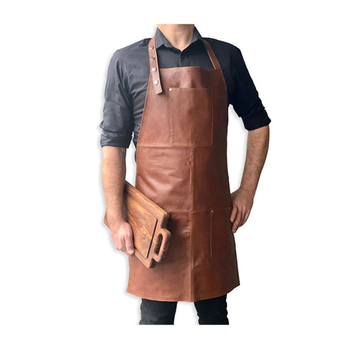 Stuff Design - Herre forklæde, Cognac