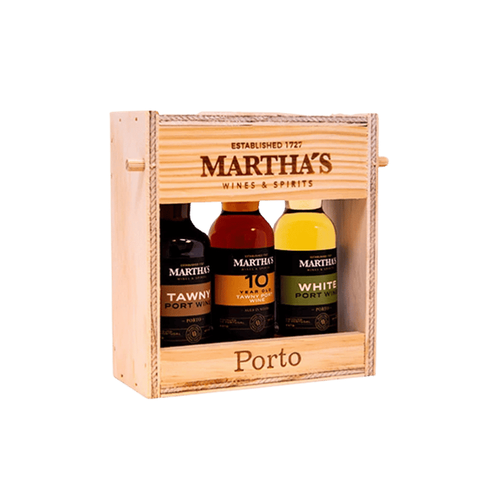 Martha's - Miniature portvinsæske (3 x 5 cl.)