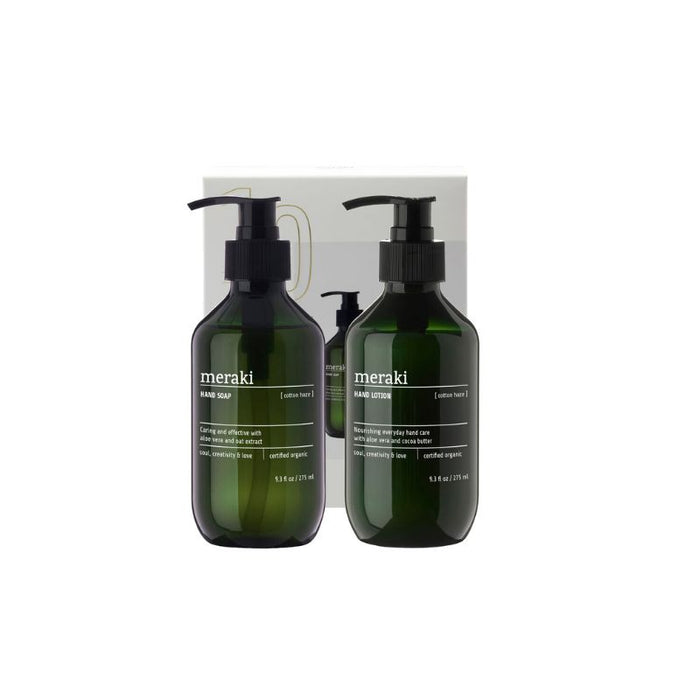 Meraki – Håndsæbe & Håndlotion Sæt, Cotton Haze