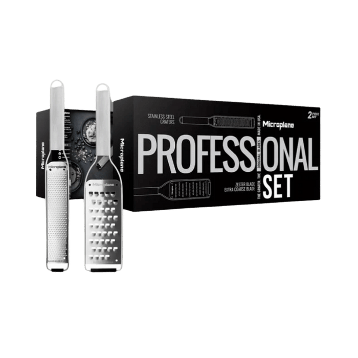 Microplane - Professional Set med 2 Rivejern