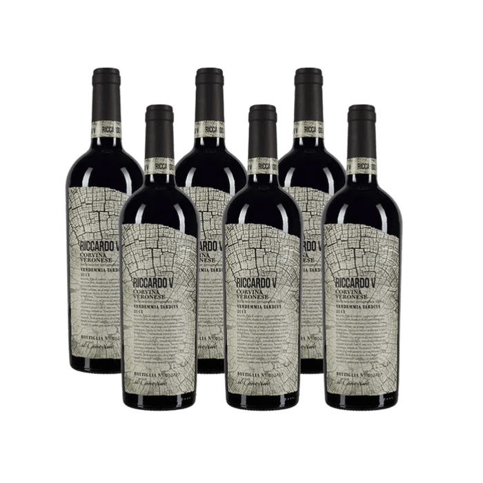 Riccardo V - Corvina Veronese Rødvin - 6 flasker
