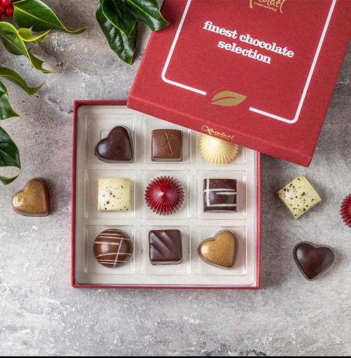 Xocolatl - Merry Cherry, 9 fyldte chokolader