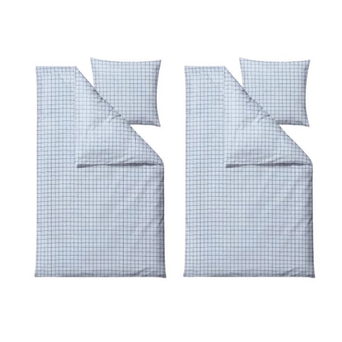 Södahl - 2x Linen Blue Vista Sengesæt