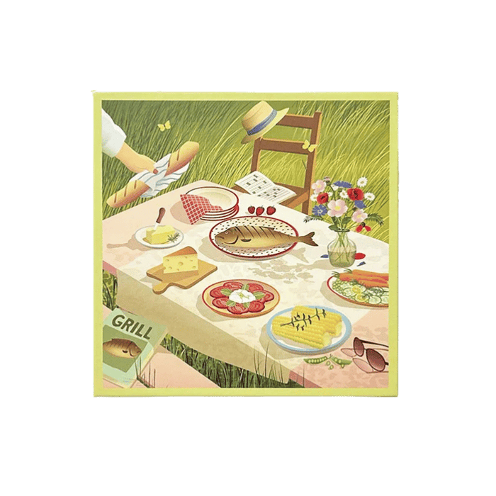 ViSSEVASSE - Puslespil, Summer Table and Me (500 brikker)