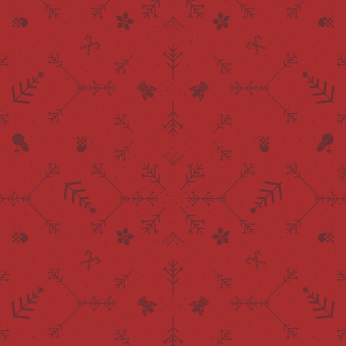 Engholm – NOEL juledug damask, rød, FLERE STØRRELSER