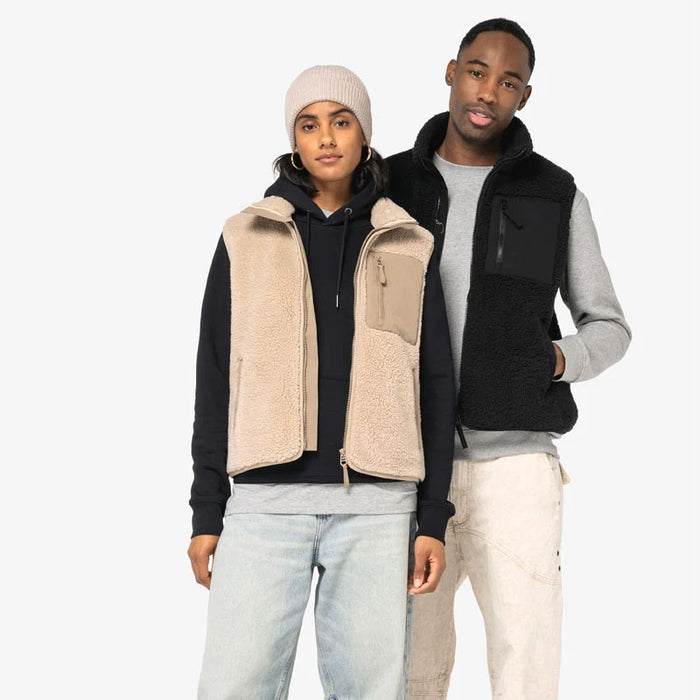 Native Spirit - Sherpa vest, sandfarvet