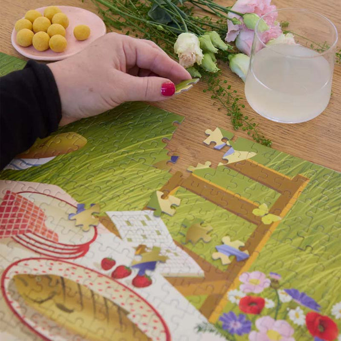 ViSSEVASSE - Puslespil, Summer Table and Me (500 brikker)