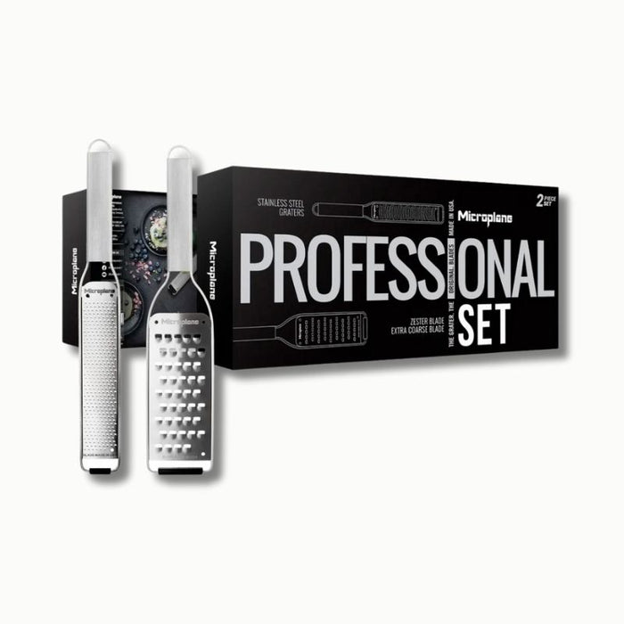 Microplane - Professional Set med 2 Rivejern