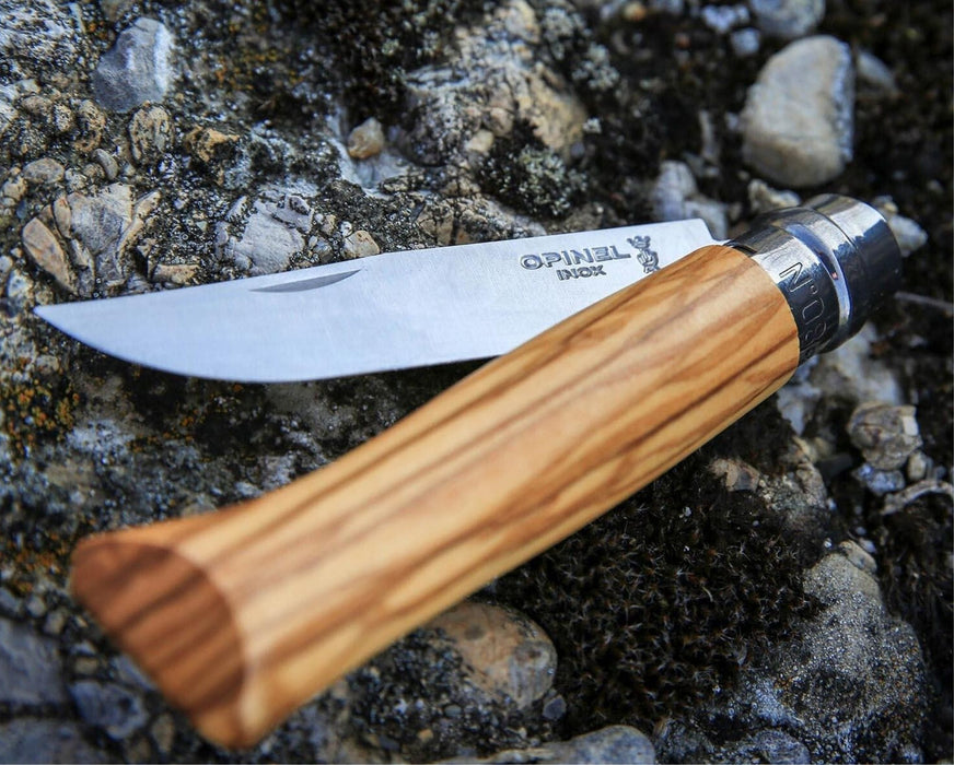 Opinel - Foldekniv med etui i gaveæske