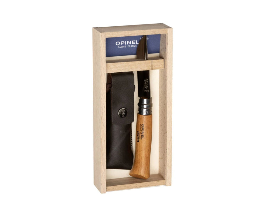 Opinel - Foldekniv med etui i gaveæske