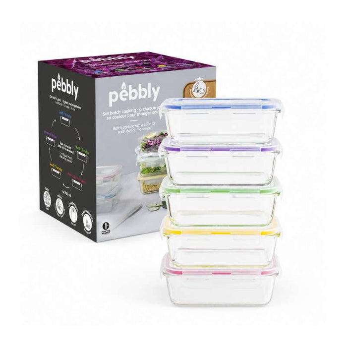 Pebbly - Meal prep opbevaringssæt
