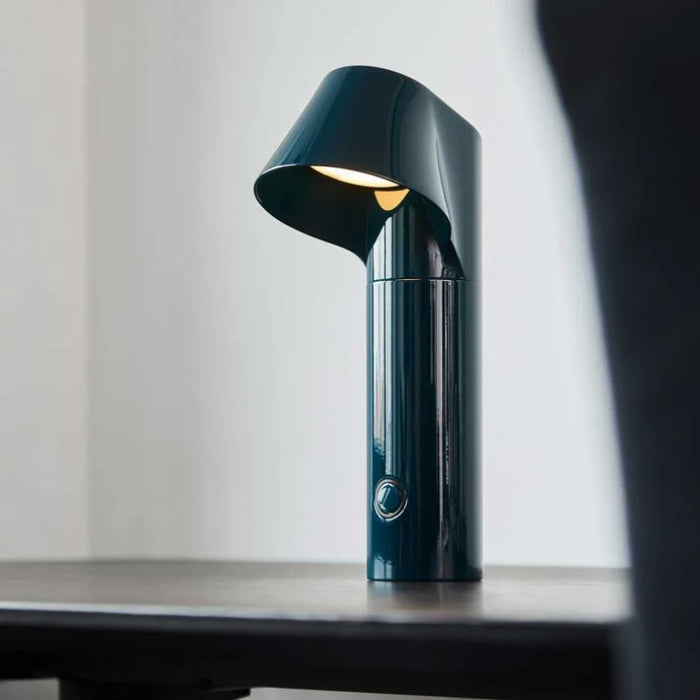 LOOM Design - Willow bordlampe, midnight green