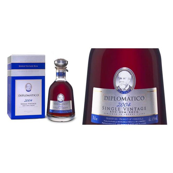 Diplomatico Single Vintage 2008 Rum 70 cl. 43%