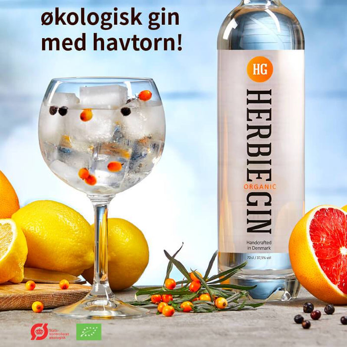 HERBIE GIN - Organic 37,5% 70 cl.