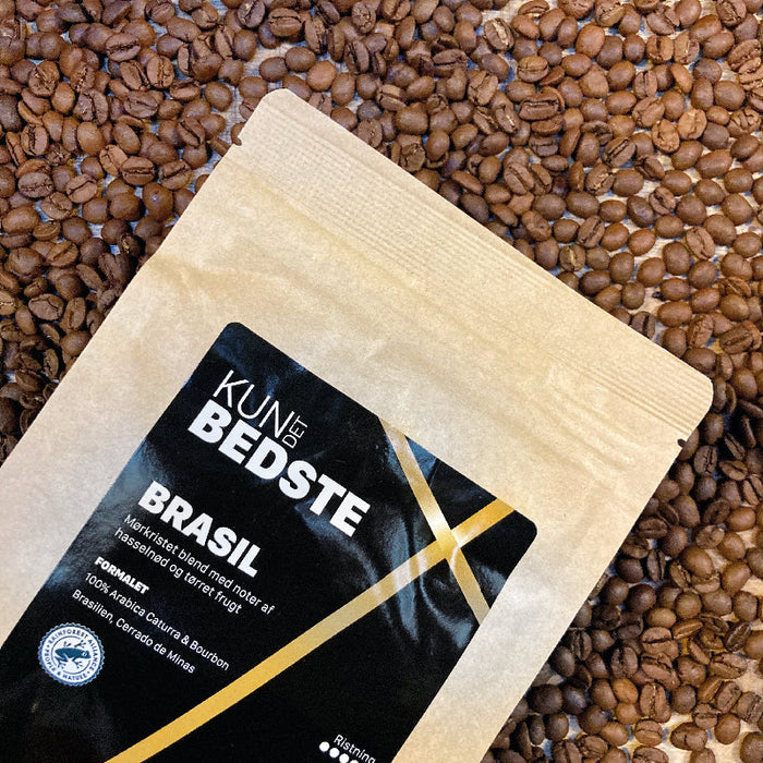 Kun Det Bedste - BRASIL Kaffe - Formalet